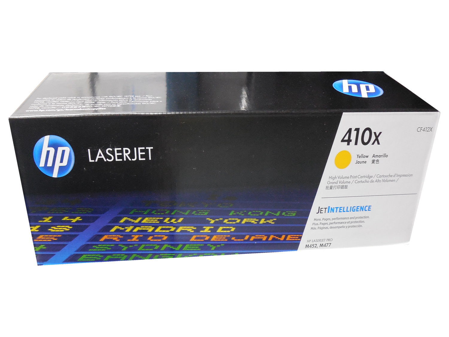 HP CF412X (410X) High Yield Yellow Toner Cartridge Genuine